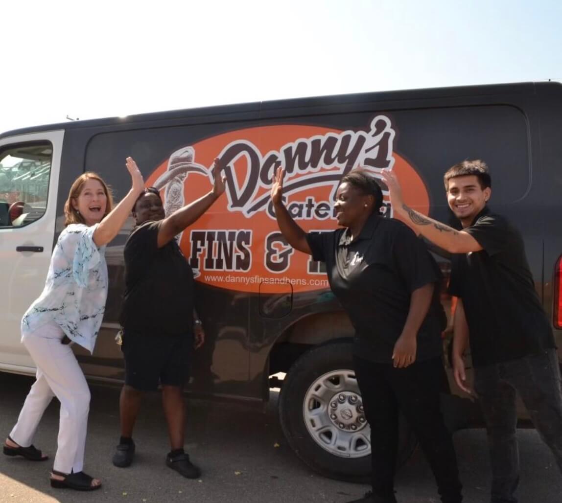 Danny's Catering - Fins and Hens